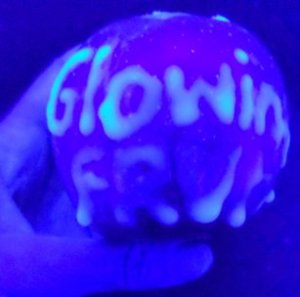 glowing fruit