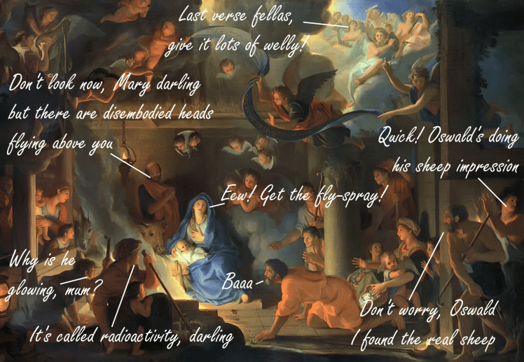 Charles Le Brun adoration of the shepherds 1689