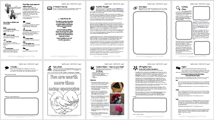 Matt 10 24-39 preview