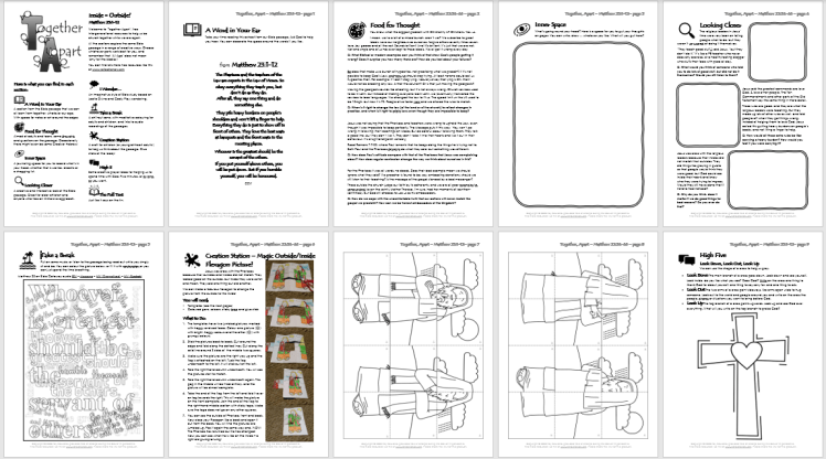 Matt 23 1-12 preview
