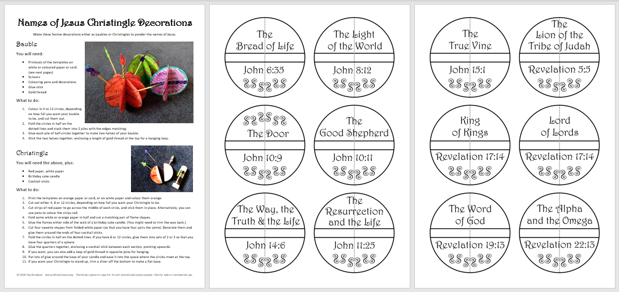 names of Jesus preview